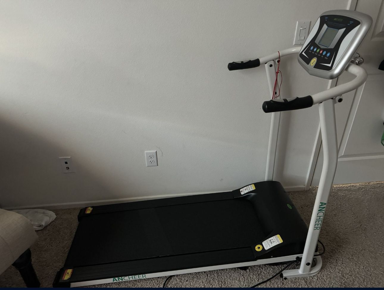 Used Ancheer Folding Treadmill 