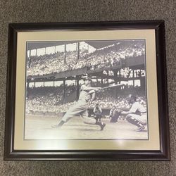 Joe DiMaggio (framed Picture) New York Yankees