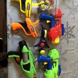 5 Dart Guns And Disc Shooters