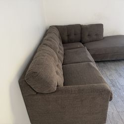 Wrap around couch