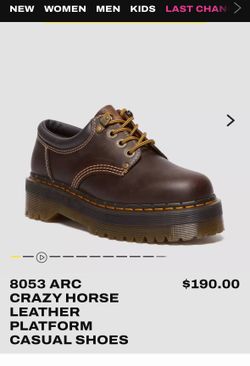 Doc Martens  8053 ARC CRAZY HORSE  PLATFORM