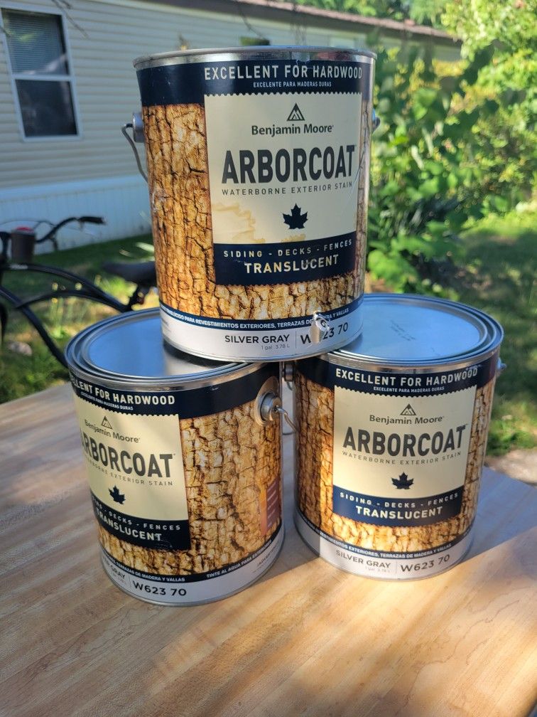 1 Gallon Arborcoat Silver Grey Stain