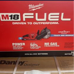 M18 Milwaukee Fuel 2786-20 Cut-off Saw  New In Box 