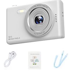4k Digital Camera 48-megapixel Vlogging Camera for Photography Compact Pocket Cameras Vintage Digital Travel Vlog Cameras with 8X Digital Zoom 48mp, 2