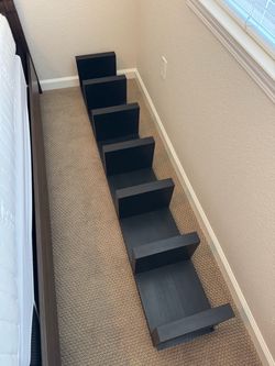 Black ikea shelf