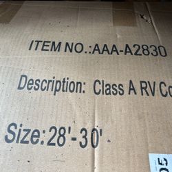 Brand New!In Box Class A RV Cover