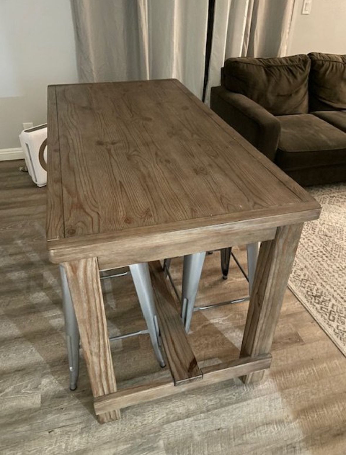 Bar-Height Table with Stools