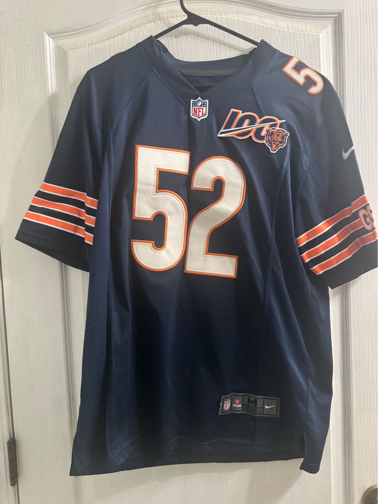 Khalil Mack NFL 100th Season Jersey Size Medium