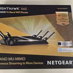 Nighthawk X6s AC4000 TRI-BAND WiFi Router