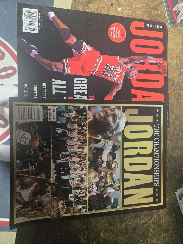 2 Michael Jordan Magazines