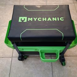 Mechanic Rolling Stool With Tool Drawer
