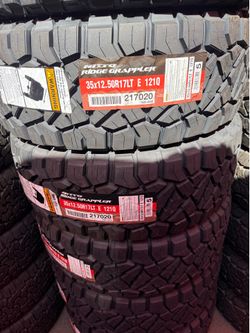 35x12.50.17 nitto Ridge grappler , tenemos todas las marcas y medidas