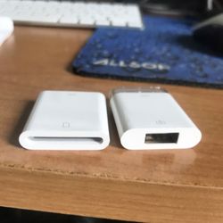 Apple 30 Pin USB and SD Card Reader A1362, A1358