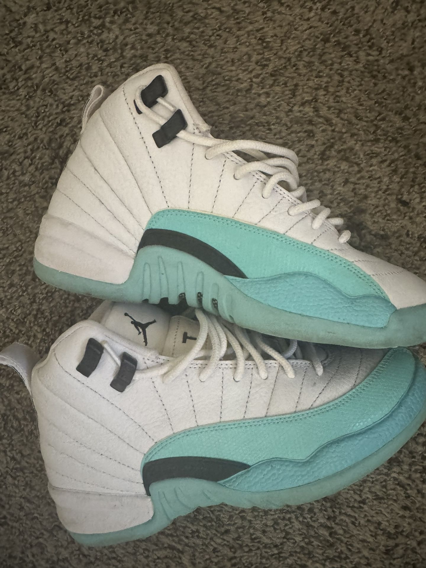 Jordan 12s “Light Aquas”