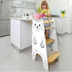 Shandra Kids Kitchen Step Stool for Toddlers