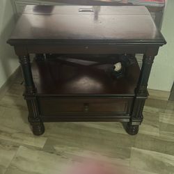 Solid Wood Nightstand