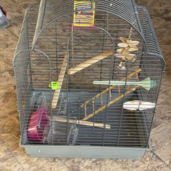 Bird Cage And Accessories 