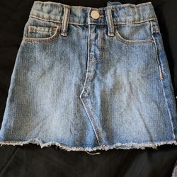 Old Navy DENIM Skirt Toddler Girl 3t
