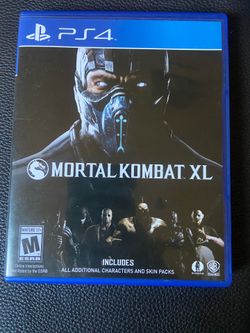 Mortal Kombat XL for ps4
