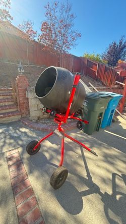 BAUER 4 cu. ft. Cement Mixer
