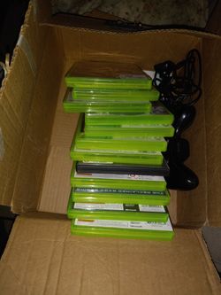 Xbox 360 With 2 Controlles And Games