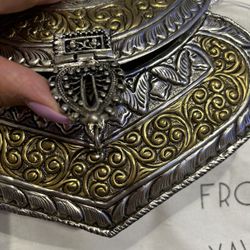  Metal Purse- Gold N Silver