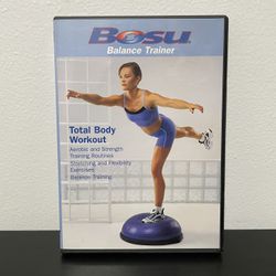 Bosu Balance Trainer Total Body Workout DVD Aerobic Strength Stretching 2006