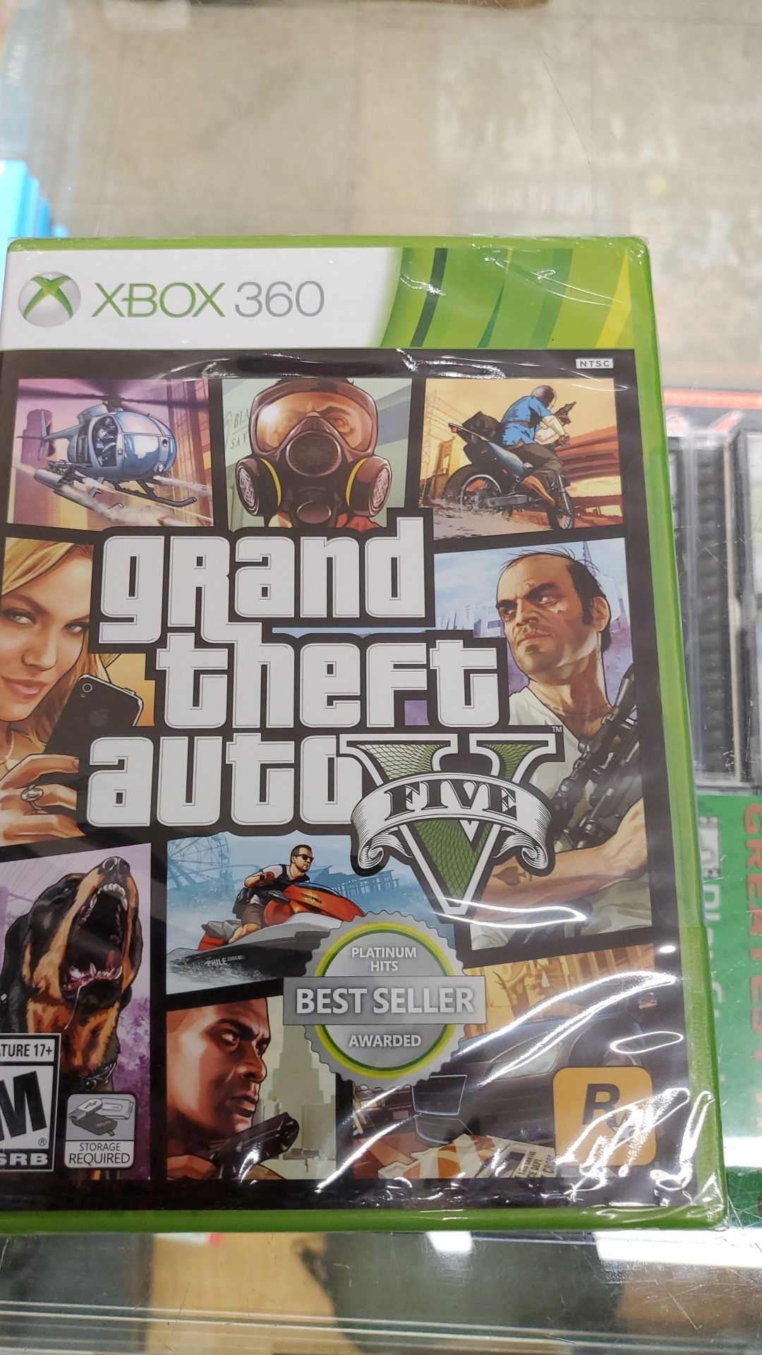 Grand theft v xbox 360 brand new