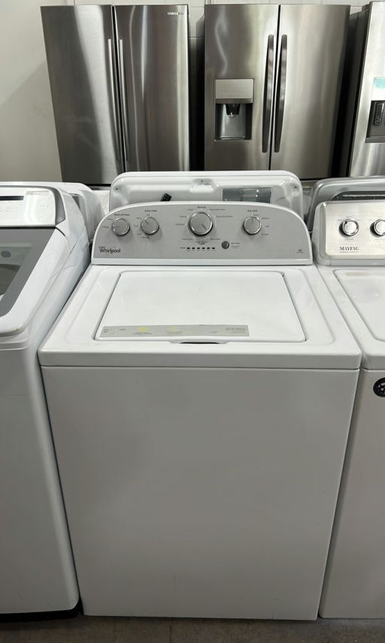 High Efficiency Whirlpool Washer Top Load White