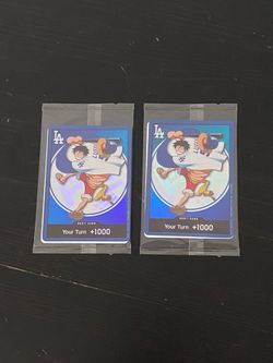 One Piece Don Card  Dodgers Sealed -2 available $850 each