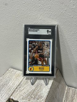 2003 Topps Bazooka Dwyane Wade #252 True Rookie RC SGC 9 Mint Miami Heat HOF.
