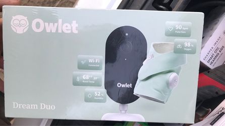 Owlet dream sock and camera