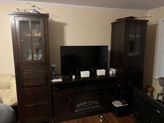 Hardwood Entertainment Center