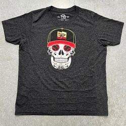 108 Stitches Baseball Skull Candy Kids T Shirt