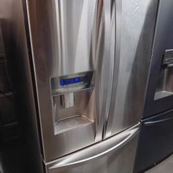 33"wide Refrigerator Stainless Steel Kenmore Elite 