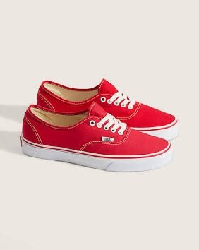 Red Vans Shoe