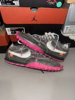 Offwhite waffle racer pink Sz 10.5
