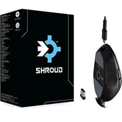 Logitech G303 Shroud Edition Wireless Gaming Mouse - LIGHTSPEED Wireless - HERO 25K - 25,600 DPI - 75 grams - 5-buttons – PC - Black Logitech G303 Shr