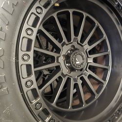 5 22X12 WHEELS 5X127 **TIRES ARE BAD**$1100
