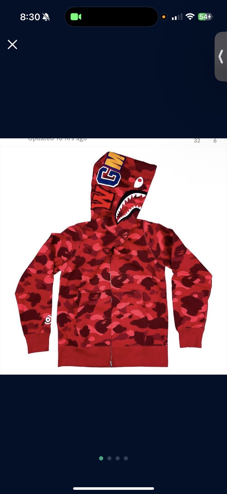 bape hoodie !