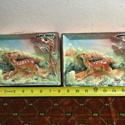 JUEGO DE CUADROS DE PORCELANA EN TERCERA DIMENCION