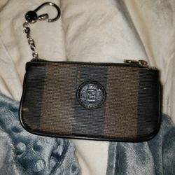 Authentic Fendi Key Chain C.c. Holder