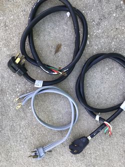 Appliances power cords for dryers/ stoves