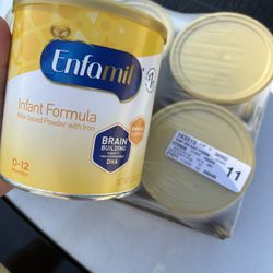 3 Cans Yellow Enfamil