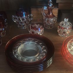 Kings Crown /Tiffin Glass Dining 