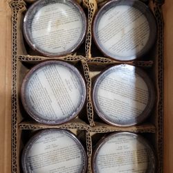 Pottery Barn candles  2 boxes of 6 each
