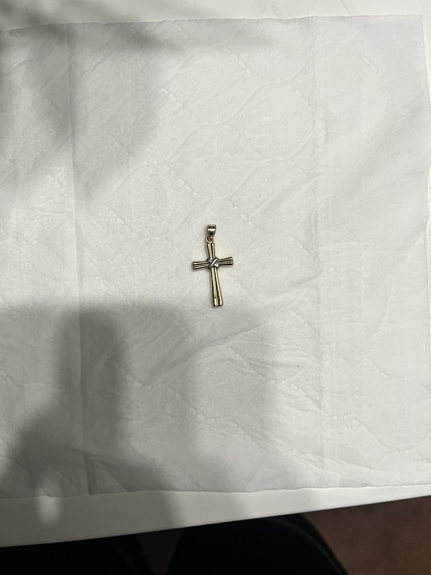 14k Gold Cross Pendant