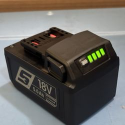 Snap-on Tools  18 V 5 Ah MonsterLithium Battery with Dual Side Latches
