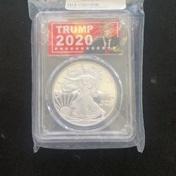 2020 “Trump 2020” American Silver Eagle