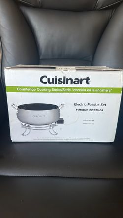 Cuisinart 3qt Electric Fondue Set